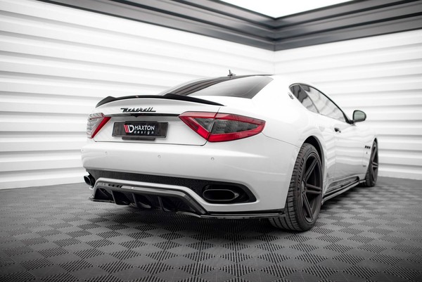Maxton Design Heckspoiler Lippe Passend FüR Maserati Granturismo S Mk1 Schwarz H-image