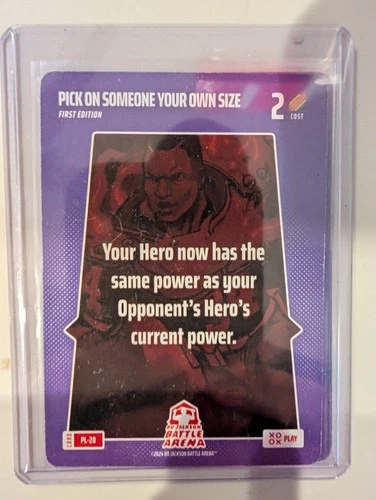 Bo Jackson Battle Arena Alpha Edition PL28 Pick On Someone Your Own Size