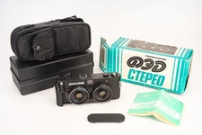 FED Stereo 35mm Film Camera w Industar-81 38mm f/2.8 Box Case NEAR MINT UKRAINE