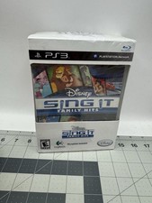 Disney Sing It Family Hits PlayStation 3  PS3 Karaoke Big Box - New In Package
