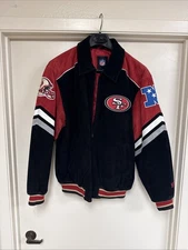 Vintage 49ers Leather G-III Jacket (looks Like Suede) 