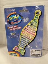 New Vintage 1999 Beadies by Westrim Bead Keychain Kit - Gill Tye-dyed Fish