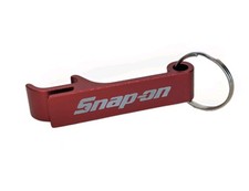Snap-on Tools Red Anodized Bottle Opener Can Opener Church Key Promo Dealer