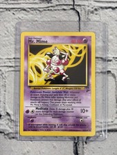 Mr. Mime 27/130 Set Base 2 Carte Pokemon Rare Non Holo WOTC 2000