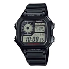 CASIO AE-1200WH-1AVDF MENS ILLUMINATOR ROYALE BLACK CHRONO DIGITAL WATCH *NEW*