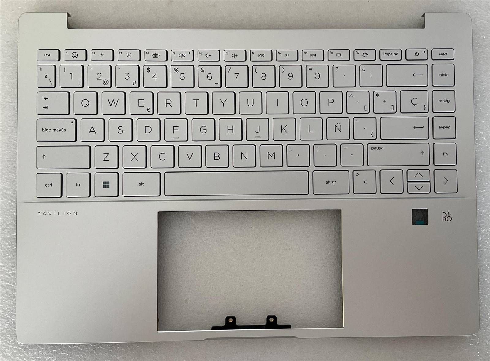 HP Pavilion 14-EH 14T-EH N16479-071 N10393-071 Spanish Keyboard Palmrest NEW