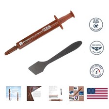 Durable 1.5g TF4 Thermal Paste for Optimal CPU/GPU Cooling - Easy Apply Tool