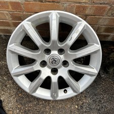 VAUXHALL MERIVA 16" Inch 5x110 Offset ET 37 6.5J Alloy   2010-2017