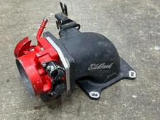 Throttle Body Intake Elbow Edelbrock 3849 High Flow 90mm 2.9 Throttle Body