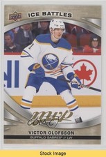 2023-24 Upper Deck MVP Gold Ice Battles Victor Olofsson #210 READ kr0