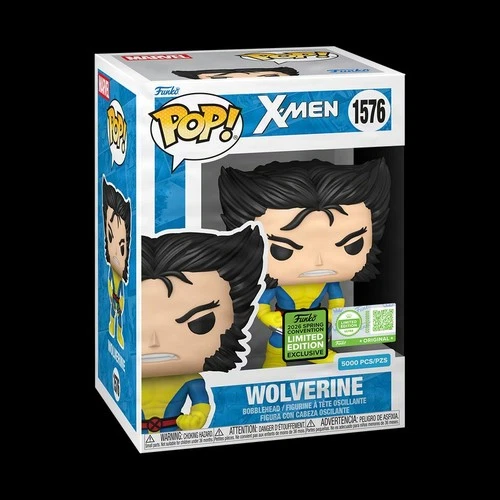 Funko Pop! X-Men Wolverine #1576 2026 Con Exclusive W/Protector LE5000 Confirmed