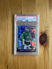 2020 O.p.c. Platinum Jake Oettinger Retro-purple Houndstooth 15 Psa 9 2020 O.p.c. Platinum Jake Oettinger Retro-purple Houndstooth 15 Psa 9