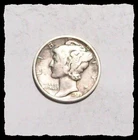 1935-S MERCURY DIME  Nice Sharp VF+ / XF   #33C95
