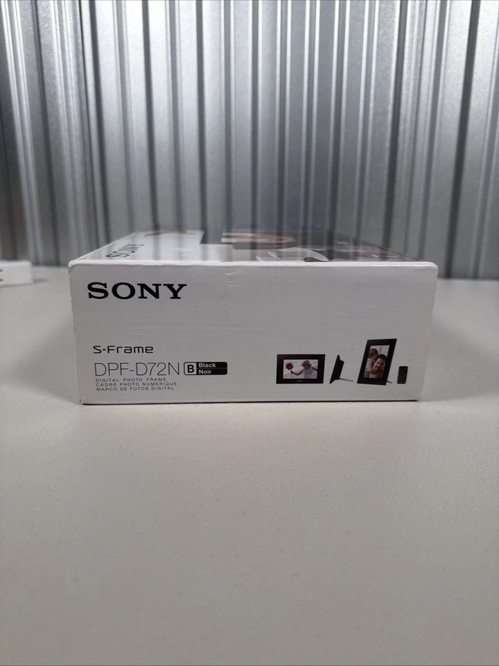 Sony DPF-D72N 7-Inch LCD Digital WVGA 16:10 Photo Frame - Black - Image 2 of 4