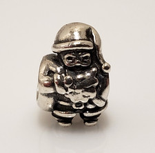 Pandora Sterling Silver Santa Claus Bead Charm 790852