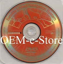 2004 Acura RL TSX TL GPS Satellite Navigation DVD U.S Map Part BM513AO VER 3.30D