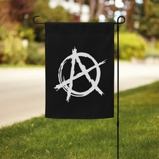 Double Sided Anarchist Garden Flag Anarchist Flag