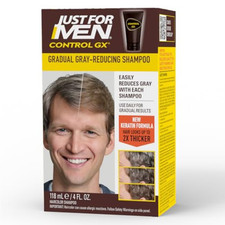 Just for Men Control GX Grey-Reducing Shampoo   Blonde to Medium Brown, 4 oz