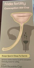 Frida Fertility Conception Aid Cup, Reusable Cervical Cup for Sperm Retention...