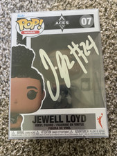 JEWELL LOYD - WNBA LAS VEGAS ACES - SIGNED FUNKO W/ COA