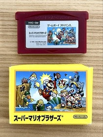 Super Mario Bros Famicom Mini Box Instruction USA Used Retro Game
