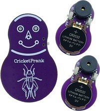 3PCS Hidden Cricket Noise Maker Prank Beeping Device Lasts Months Gag 3 Pack Fun