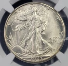 **WOW** 1943-D Walking Liberty Half-Dollar - NGC Graded MS 64