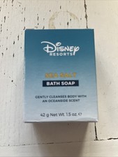 New Walt Disney Resorts Oceanside Sea Salt Creamy Bath Soap 1.5 oz Made in USA