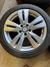 10-16 MERCEDES E350 W212 SEDAN WAGON 17x8.5 ALUMINUM ALLOY WHEEL RIM 2124010402