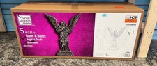 π 5 FT Angel of Death Monument | Life-Size Cemetery Statue | Indoor & Outdoor