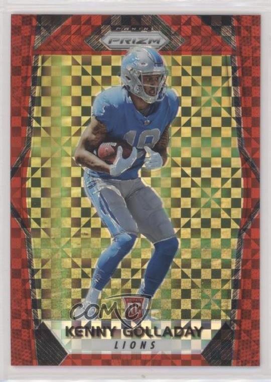 2017 Panini Prizm Rookies Red Power 22/49 Kenny Golladay #283 Rookie RC 4f5