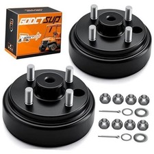 EZGO Brake Drum Hub Assembly, Golf Cart Brake Drums for EZGO TXT 1982-UP