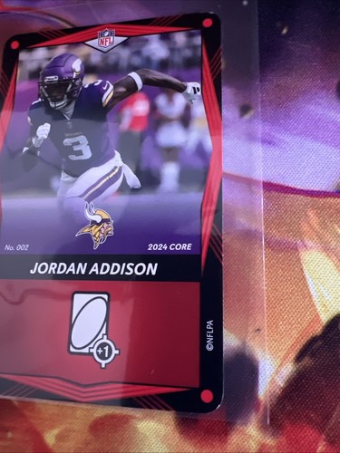 2023 Panini Rookies And Stars Jordan Addison Draft Class Card + UNO Elite 2024 - Picture 5 of 8