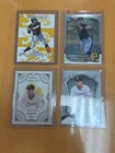 Konnor Griffin 4-Card Rookie Lot 2025 Bowman Chrome Crusade Draft Pirates RC