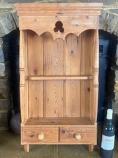 Vintage Pine Shelf, Old Wooden Shelf, Rustic Shelf, Farmhouse Pine Shelf