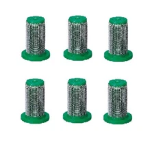 6 of Teejet Poly Check Valve Tip Strainer w/ SS 100 Mesh Screen Opens @ 10 PSI