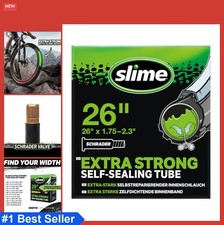 Bicycle Inner Tube 26 Inch 1.75-2.125 Schrader Valve Self-Sealing Puncture Proof