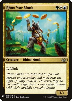 Rhox War Monk The List Reprints 180 MTG NM