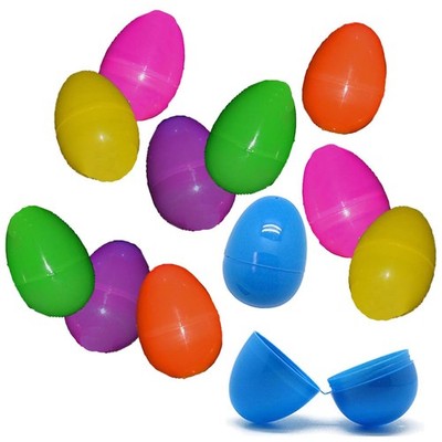 Ausfüllbare Easter Eier 12 Packung 6cm Wiederverwendbar Kunststoff Osterei Hunt