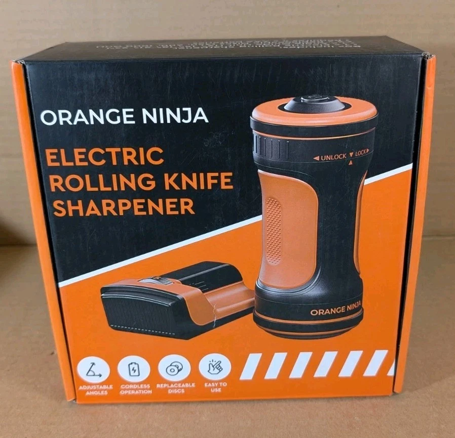Electric Knife Sharpener Rolling with Discs 12°- 22° Angle 5 Stage
Opens in a new window or tab
