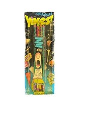 Yikes! Triangle HB #2 Black Lead Pencils 4 Pack Vintage 90s Distressed Box
