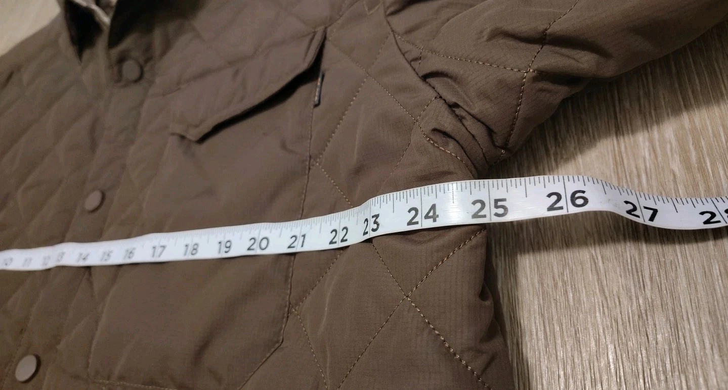 & Lore By Tahoe River Men's Reversible Coat Large Snap Buttons Brown Outerwear  image 15