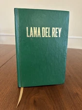 Lana Del Rey Green “Bible” Lyric Book Endless Summer Tour 2015 Hardcover RARE!