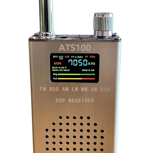 Modern ATS100 Radio Receiver with Powerful Battery Backup and LCD Display - Photo 8/8