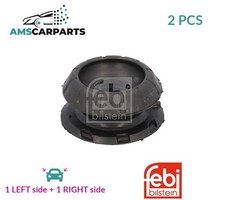 TOP STRUT MOUNTING CUSHION SET FRONT 188686 FEBI BILSTEIN 2PCS NEW