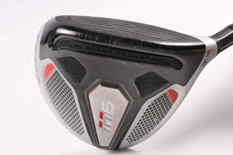 Taylormade M6 #3 Wood / 15 Degree / X-Flex Fujikura Atmos Orange 6 Shaft - Image 2 of 4