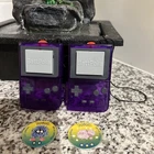 Tomy Pokemon Battle BattPoke Purple Poke Ball Blaster Toy 1999 Vintage