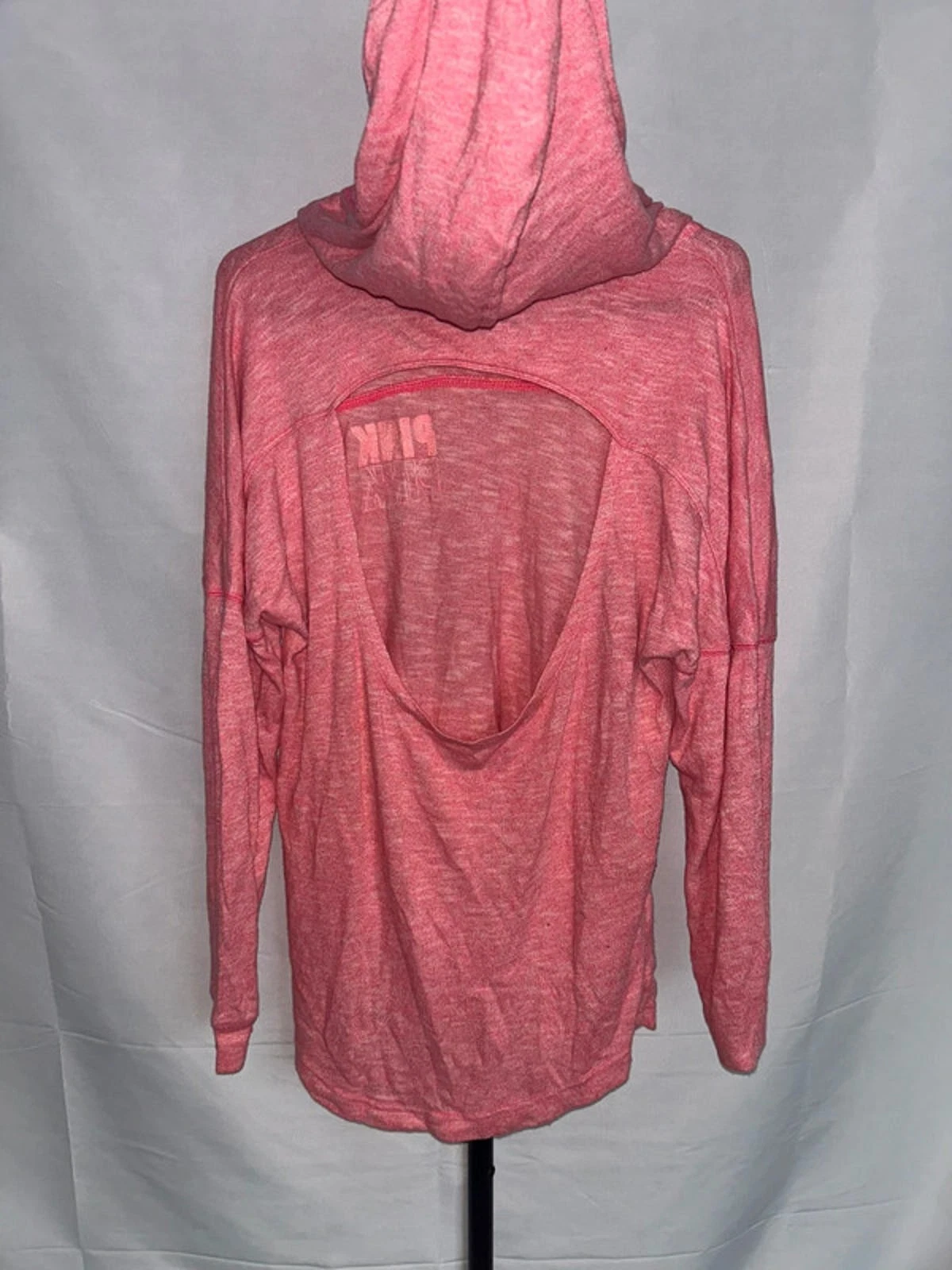 UNDERCOVER Felpa con cappuccio leggera Victoria's Secret ROSA Slouchy Taglia S
