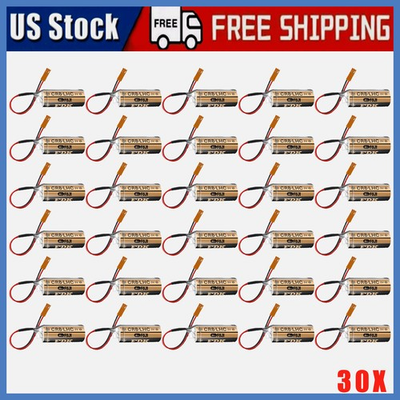 #ad 30x 3V CR8.LHC 2600mAh Battery FDK CR8 LHC For Fanuc battery A98L 0031 0012. $215.69