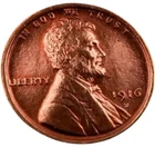 1916-S Lincoln Wheat Penny Cent ~ Gem BU (red) ~ Semi-Key Date!